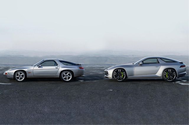 Бразильський дизайнер 'відродив' експериментальний Porsche 928 - фото 466683