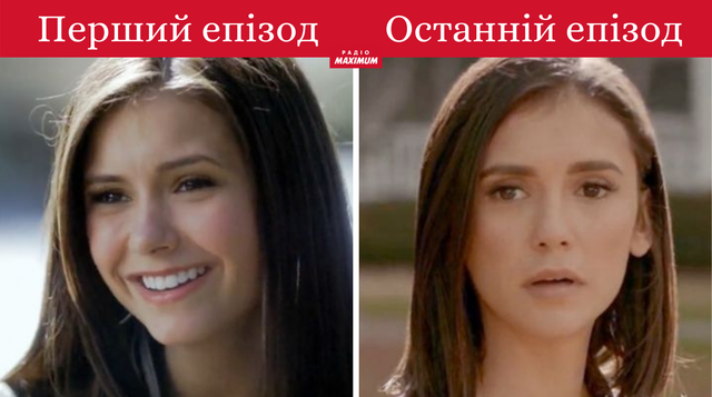 Фотопорівняння 10 акторок популярних серіалів у першому та останньому епізодах - фото 467173