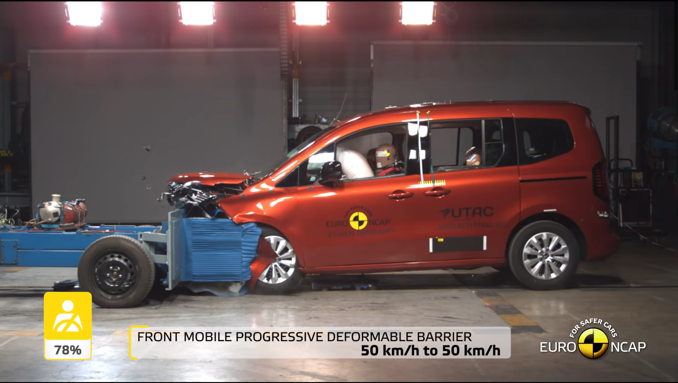 Дивіться, як новенькі Opel Mokka та Renault Kangoo проходять краш-тести: відео