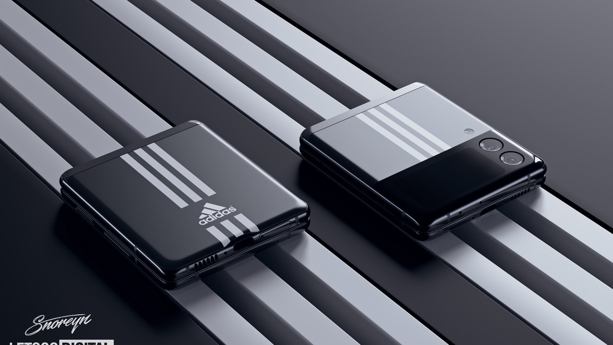 Дизайнери показали Samsung Galaxy Z Flip3 у колаборації з Adidas - фото 1
