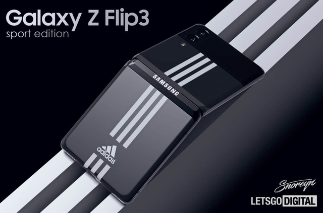 Спортивну версію Samsung Galaxy Z Flip3 показали на рендерах: фото - фото 468981