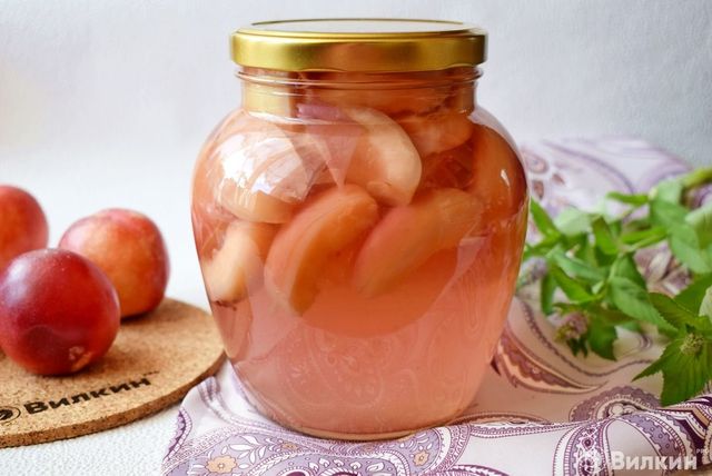 Компот з нектаринів - фото 469722