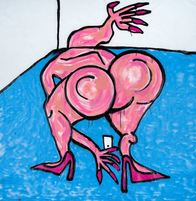 Британські митці зібрали виставку, яка присвячена сідницям: дивіться фото робіт - фото 470227