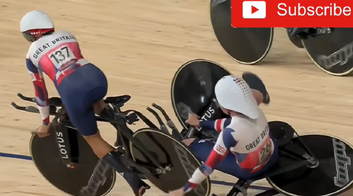 Британські велосипедистки зіткнулися, святкуючи рекорд на Олімпіаді 2020: відео - фото 1