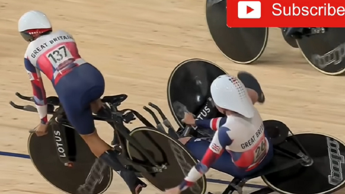 Британські велосипедистки зіткнулися, святкуючи рекорд на Олімпіаді 2020: відео - фото 1