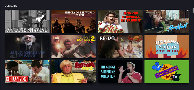 У мережі з'явився клон Netflix: у ньому можна знайти підбірки вигаданих фільмів - фото 472178