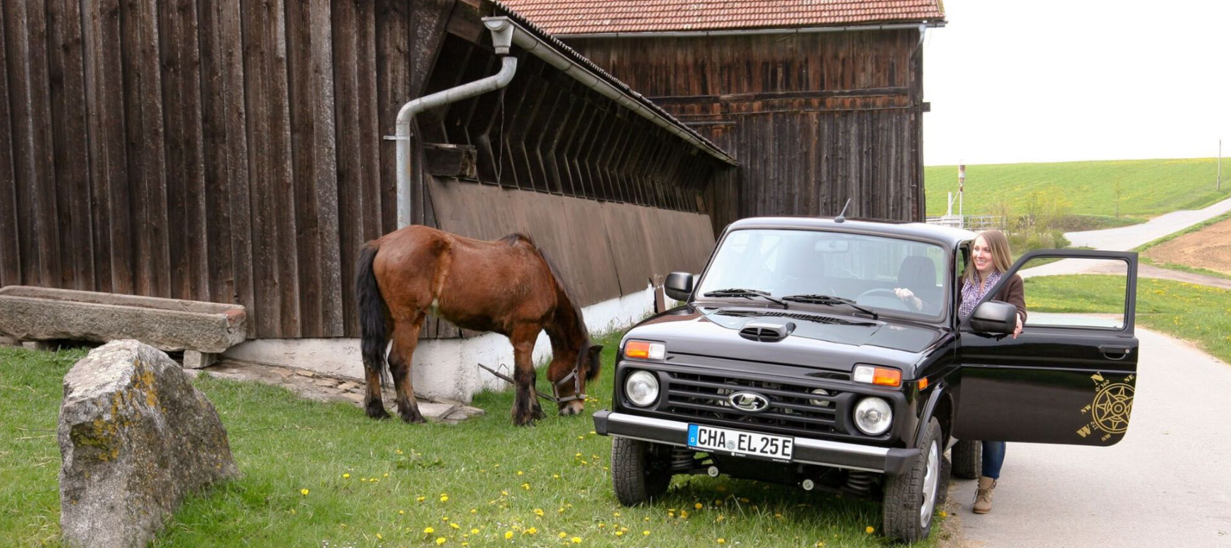 У Німеччині стареньку Lada Niva переробили в електромобіль