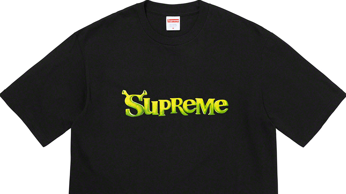 Supreme випустила колекцію на честь мультфільму Шрек з оновленим логотипом
