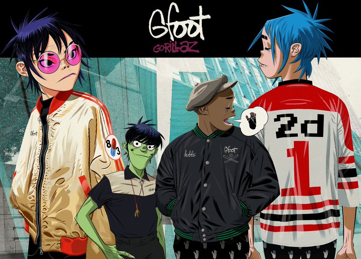 Гурт Gorillaz випустив власну колекцію одягу: що до неї входить