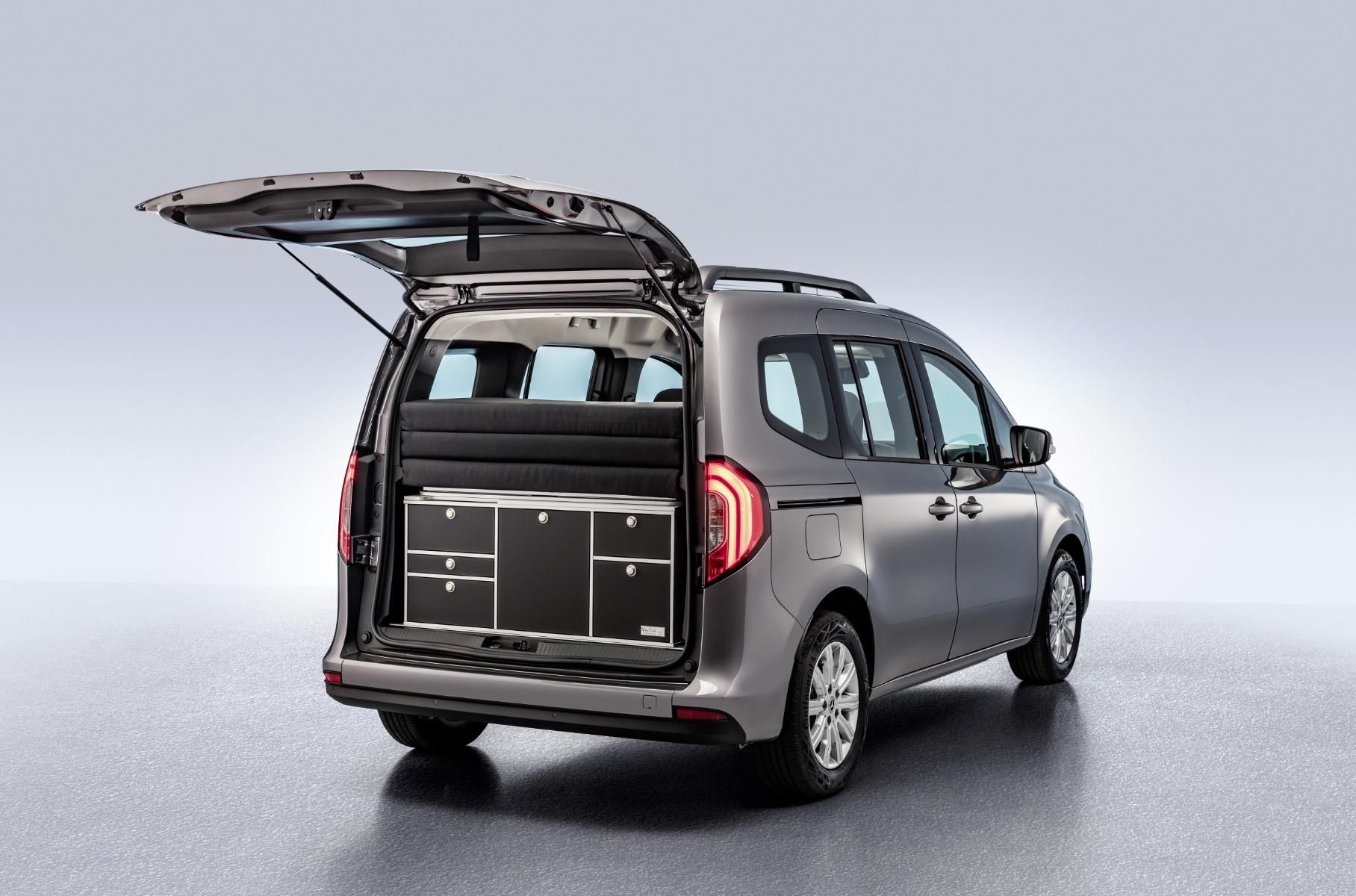 Новий Mercedes-Benz Citan перетворюється на будинок на колесах: фото