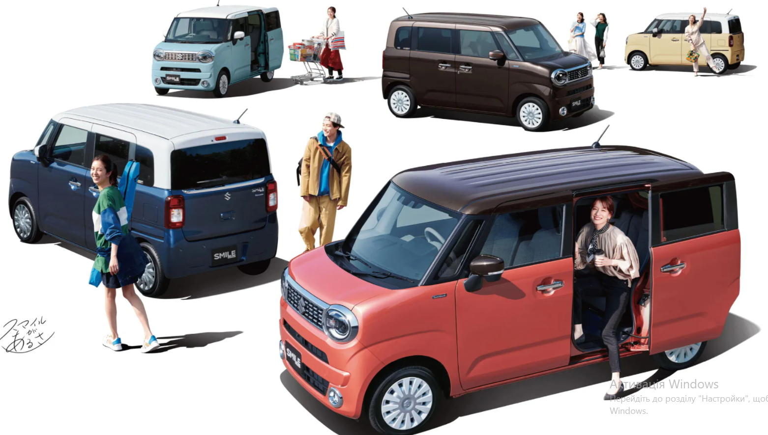 Suzuki представила новий крихітний фургон Wagon R Smile