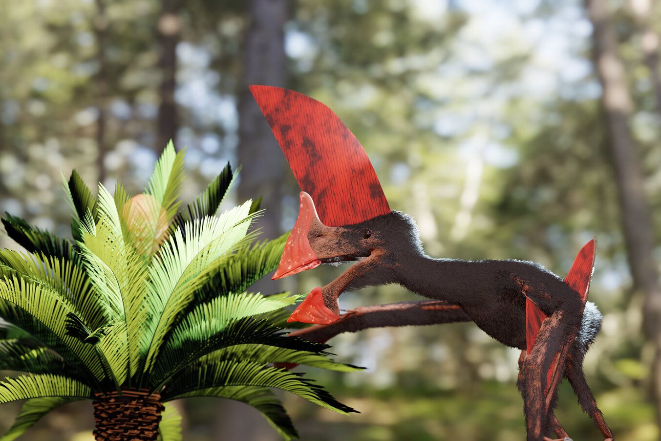 У контрабандистів вилучили скелет тварини, якому понад 100 мільйонів років