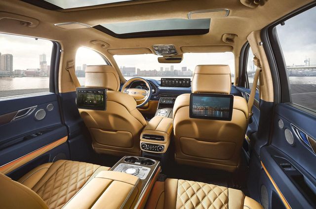 Genesis GV80 отримав унікальну шестимісну версію: фото - фото 474683