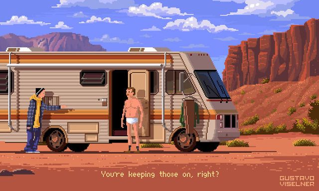 Вгадай серіал або фільм: художник показує улюблені сюжети у пікселях - фото 475148