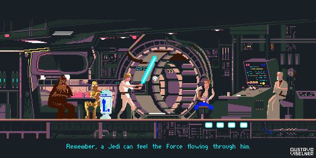 Вгадай серіал або фільм: художник показує улюблені сюжети у пікселях - фото 475164