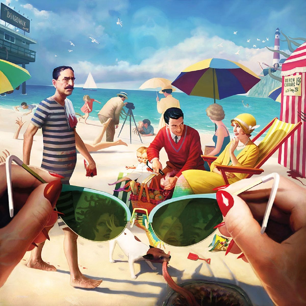 Яскраві малюнки лякають людей, якщо до них придивитись