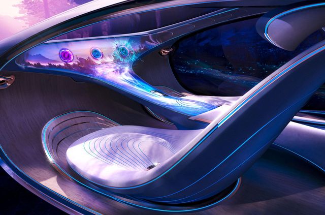 Революційний електрокар Mercedes-Benz Vision AVTR навчився читати думки - фото 475869