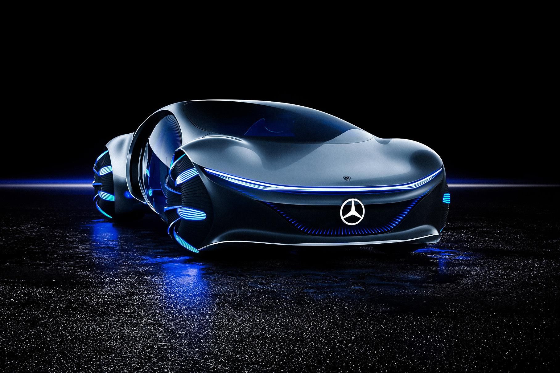 Революційний електрокар Mercedes-Benz Vision AVTR навчився читати думки