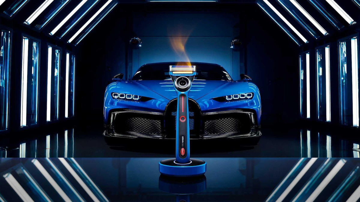 Bugatti і Gillette спільно випустили стильну бритву - фото 1