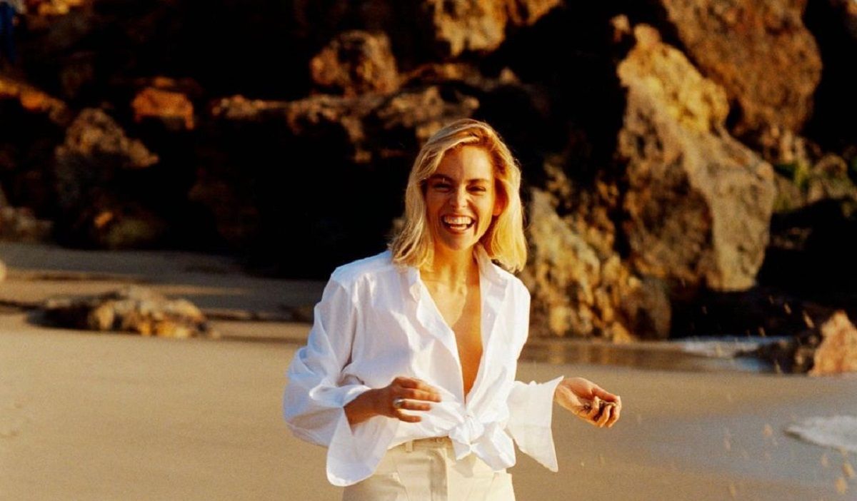 63-річна Шерон Стоун похизувалась розкішною фігурою в купальнику