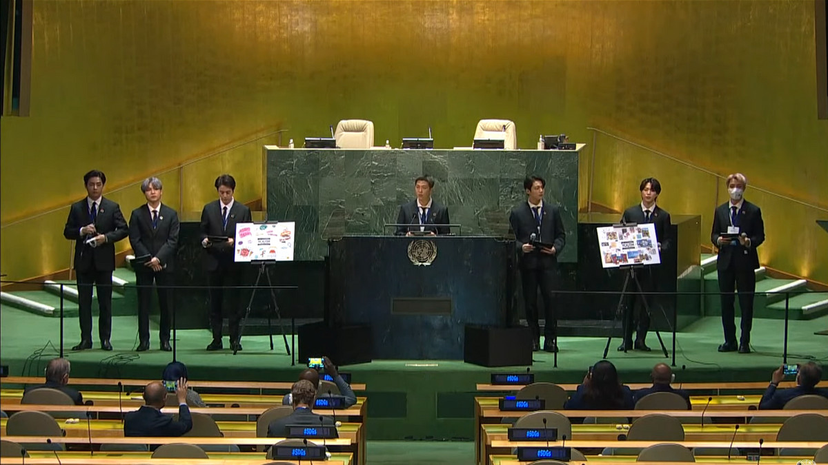 BTS виступив на Генеральній Асамблеї ООН - фото 1