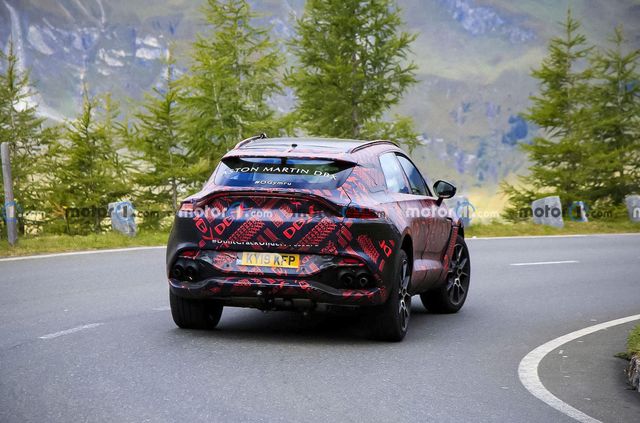 Шпигунам вдалося зняти потужний кросовер Aston Martin DBX - фото 478699