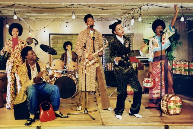 Gucci присвятив кампанію своєї ювілейної колекції музиці: стильні фото та відео - фото 479007