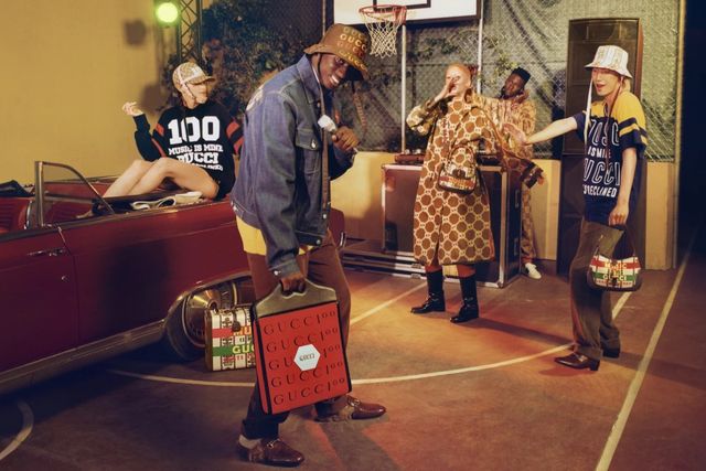 Gucci присвятив кампанію своєї ювілейної колекції музиці: стильні фото та відео - фото 479012