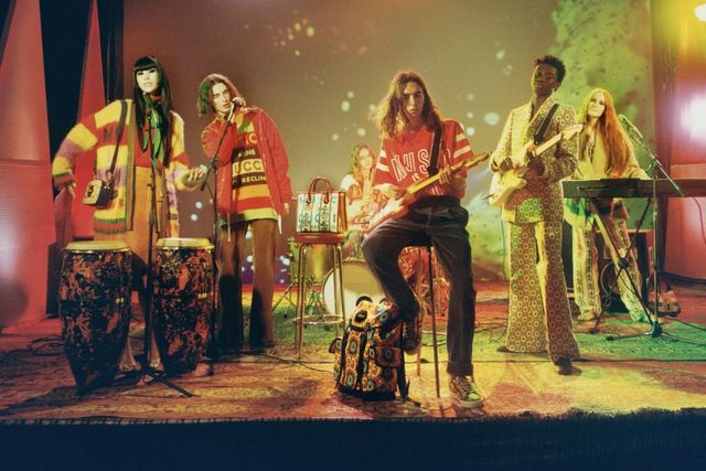 Gucci присвятив кампанію своєї ювілейної колекції музиці: стильні фото та відео - фото 479016