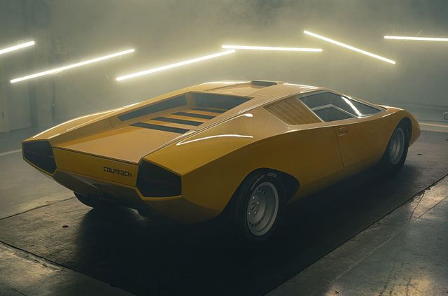 Lamborghini побудувала репліку свого першого суперкара Countach - фото 479075