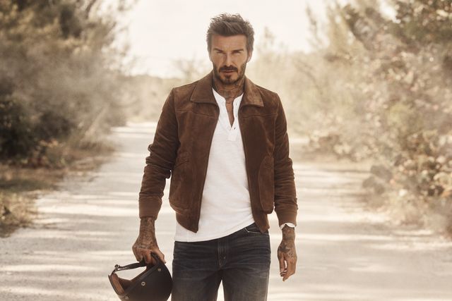 Девід Бекхем знявся на байку для реклами власних парфумів - фото 479085