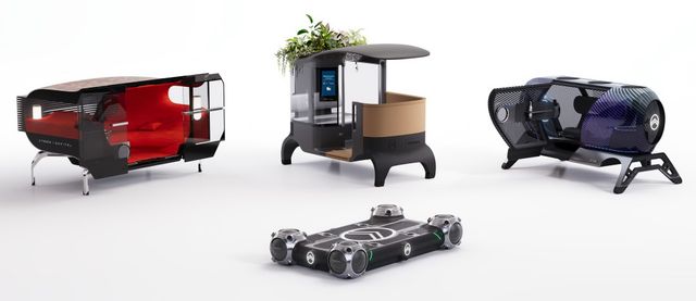Citroen показав безпілотну платформу для міста, яку можна оснастити різними модулями - фото 479329