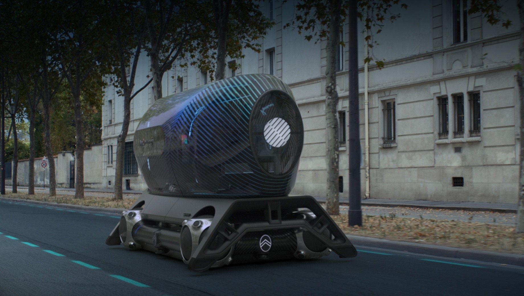 Citroen показав безпілотну платформу для міста, яку можна оснастити різними модулями