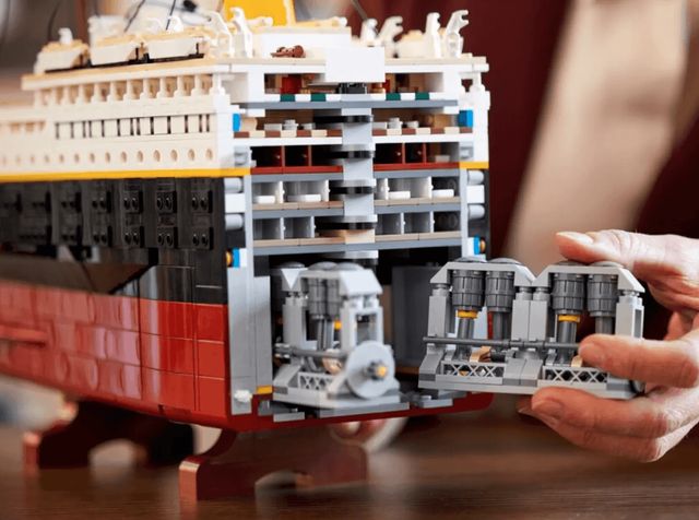 LEGO представила набір Титанік: довжина моделі складе понад 1,3 метра - фото 479900