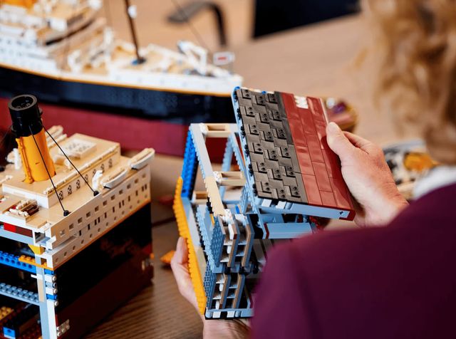 LEGO представила набір Титанік: довжина моделі складе понад 1,3 метра - фото 479901