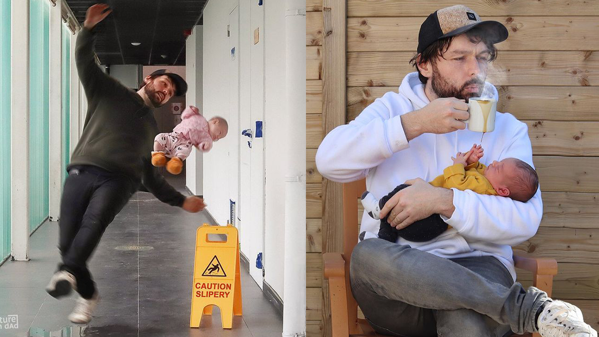 Батько тролить маму небезпечними фото їхніх дітей: епічна добірка - фото 1