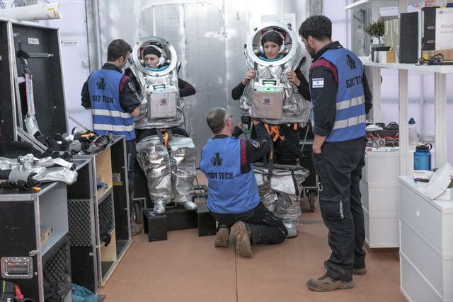 В ізраїльській пустелі створили симулятор марсіанської бази - фото 480710