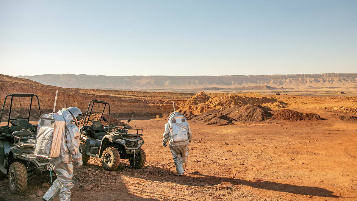 В ізраїльській пустелі створили симулятор марсіанської бази - фото 1