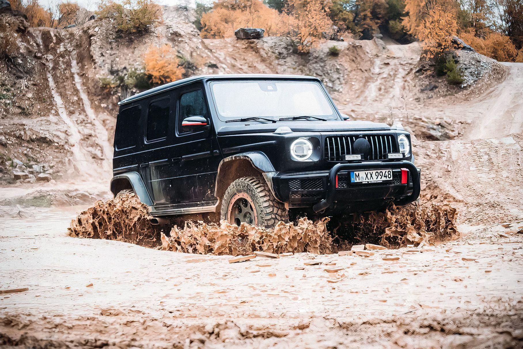 Німці підготували Mercedes-Benz G-Class до шаленого бездоріжжя