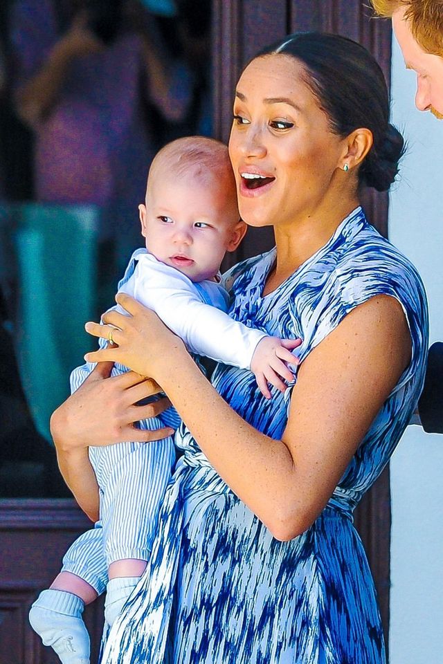 Меган Маркл з сином- фото 481813