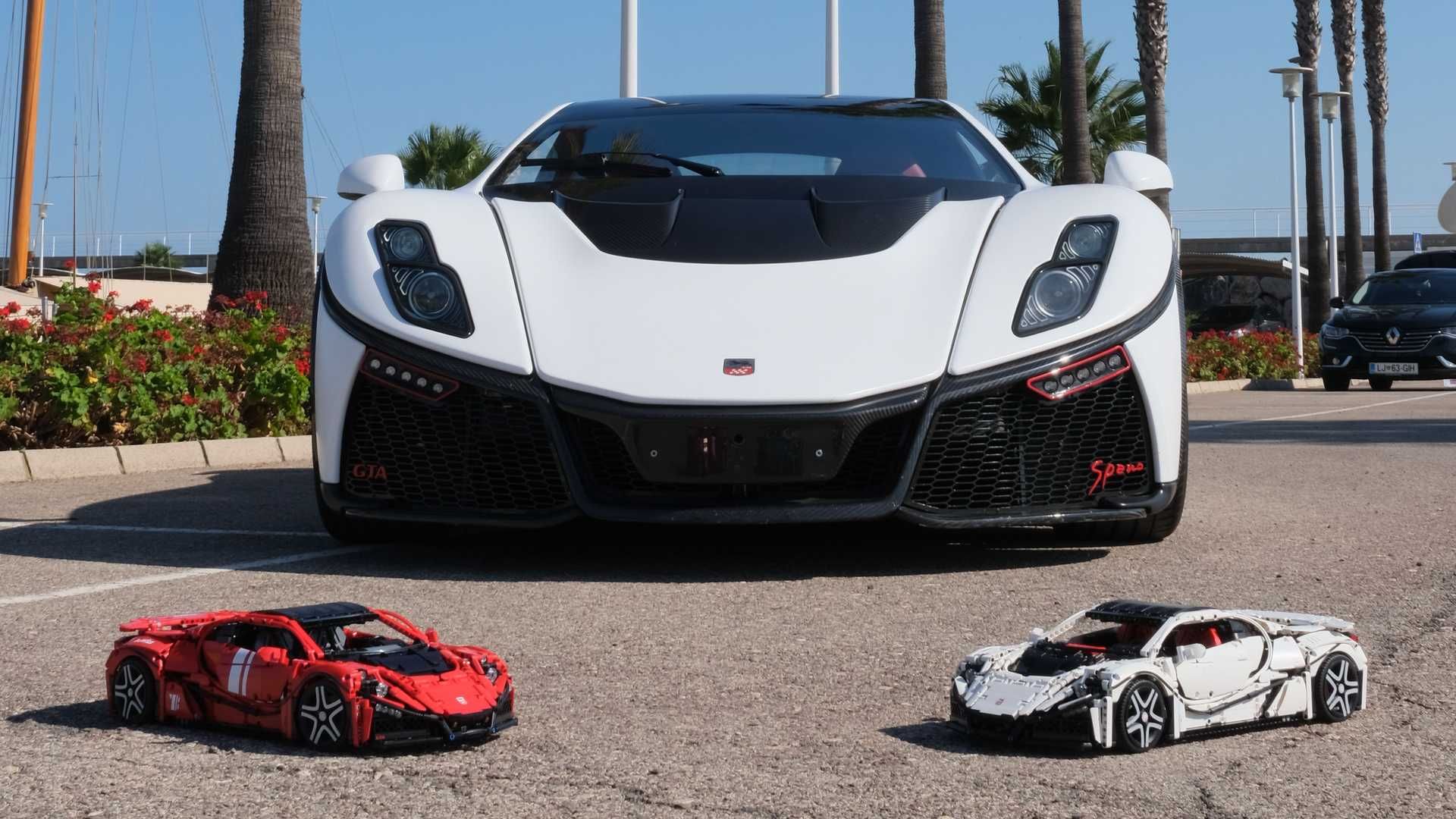 З LEGO зібрали суперкар GTA Spano, став найшвидшим автомобілем