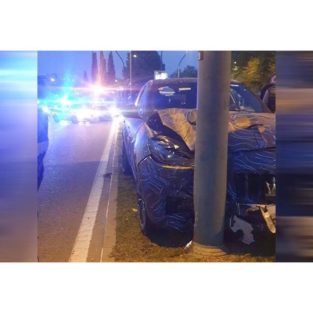 Прототип Maserati Grecale потрапив в аварію під час випробувань: фотофакт - фото 482762