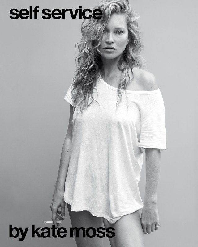 Оголена Кейт Мосс вразила новою фотосесією - фото 482900