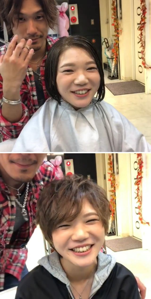 Японський перукар показує, як зачіска може змінювати людей: яскраві фото - фото 483298