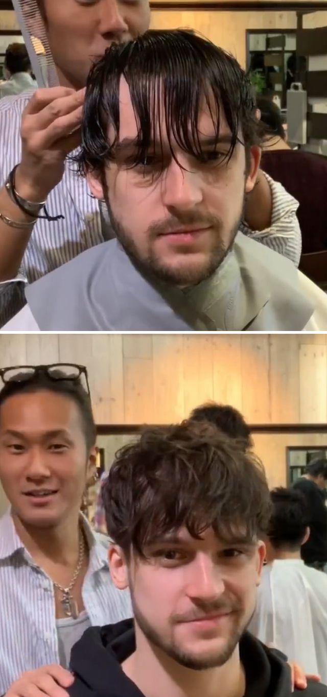 Японський перукар показує, як зачіска може змінювати людей: яскраві фото - фото 483306