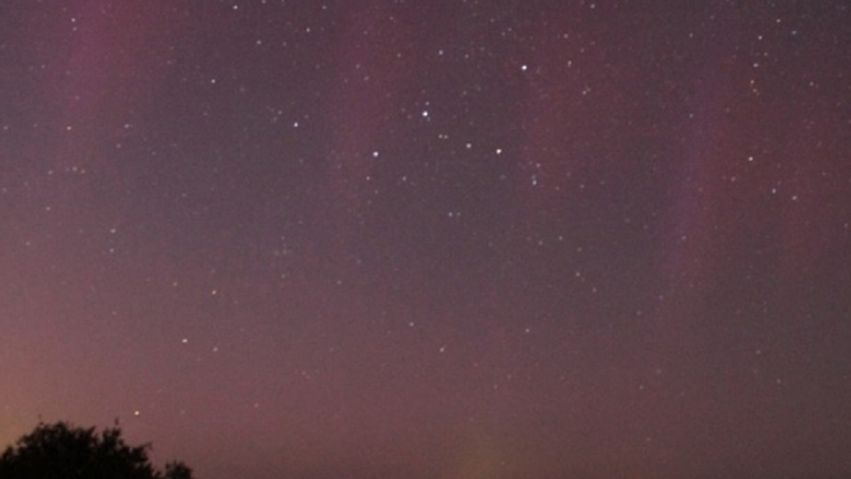 На Волині вдалося зняти північне сяйво: фотофакт