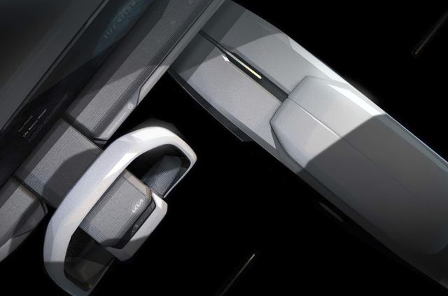 Як виглядатиме незвичайний салон електричного кросовера Kia EV9 - фото 484172