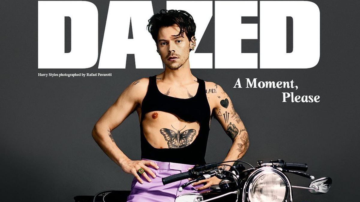 Гаррі Стайлс приголомшив новою екстравагантною зйомкою для модного журналу - фото 1