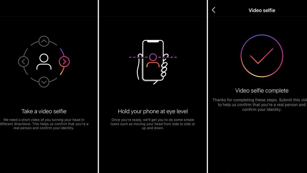 Instagram почав вимагати відеоселфі для підтвердження особистості