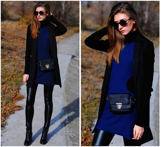 З якими кольорами поєднується чорний в одязі - фото 485684